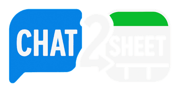 Chat2Sheet Logo
